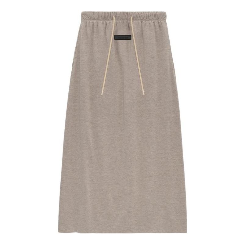 (WMNS) Fear of God Essentials FW23 Jersey Skirt 'Core Heather' 160BT235004FW