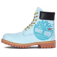 Timberland x Supreme 6 Inch Waterproof Boots 'Blue with Logo' A2MTD