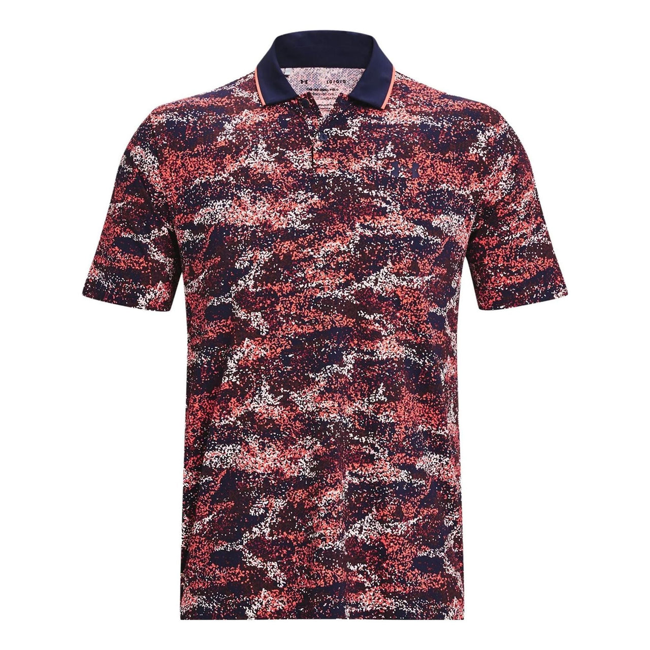 Under Armour Iso-Chill Edge Polo Shirt 'Red Navy' 1377365-410
