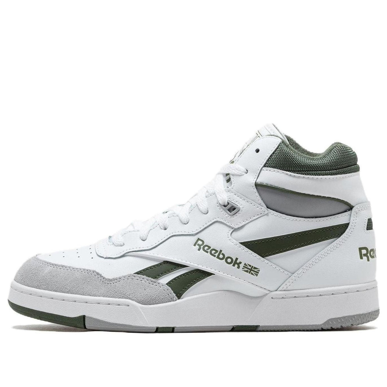 Reebok BB 4000 II Mid 'White Varsity Green' 100032748