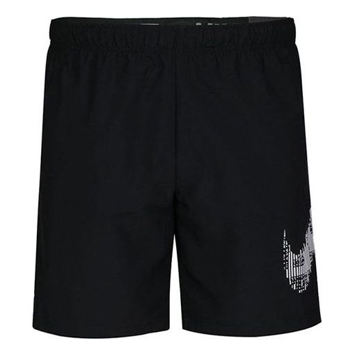 Nike Logo Printing Woven Sports Training Quick Dry Shorts Black DD1626-010