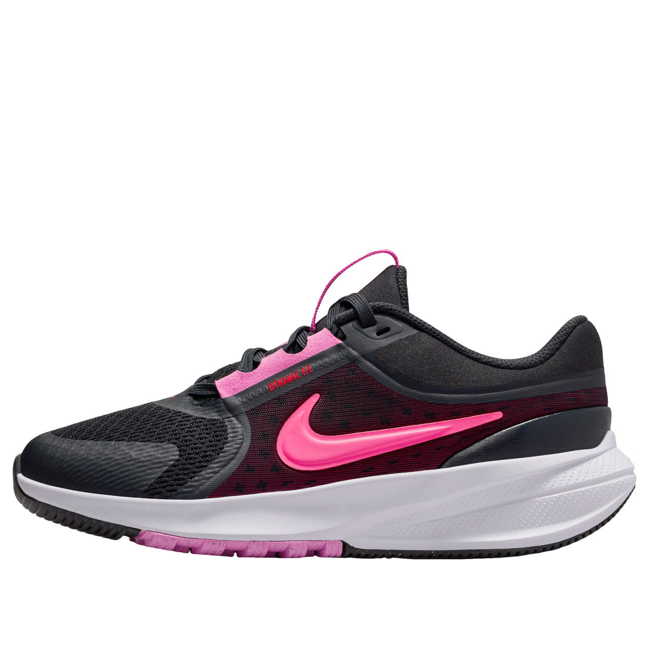 (GS) Nike Star Runner 5 'Off Noir Playful Pink Bright Crimson' HF7004-005