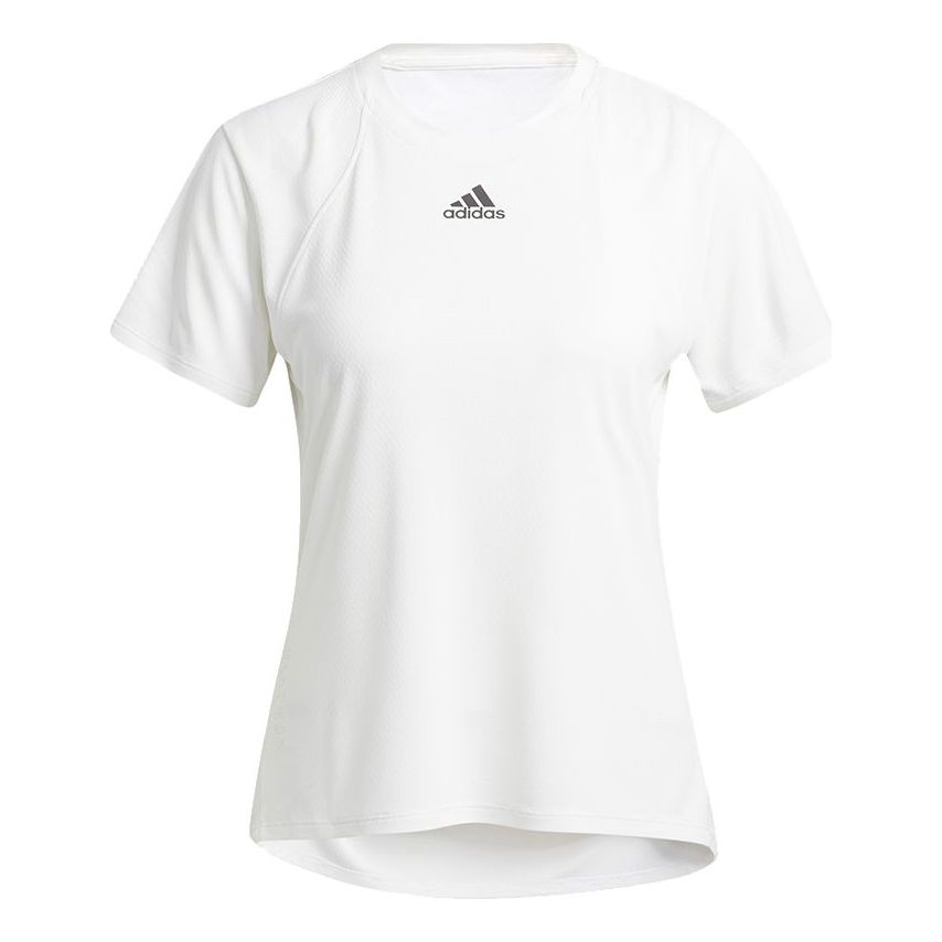 (WMNS) adidas Heatrdy Focus T Intense Training Sports Short Sleeve T-shirt White H20748