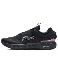 (WMNS) FILA Athletics Fleece Low-Top 'Black Pink' A12W212210FBK