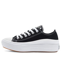(WMNS) Converse Chuck Taylor All Star Move Low 'Black' 570256C