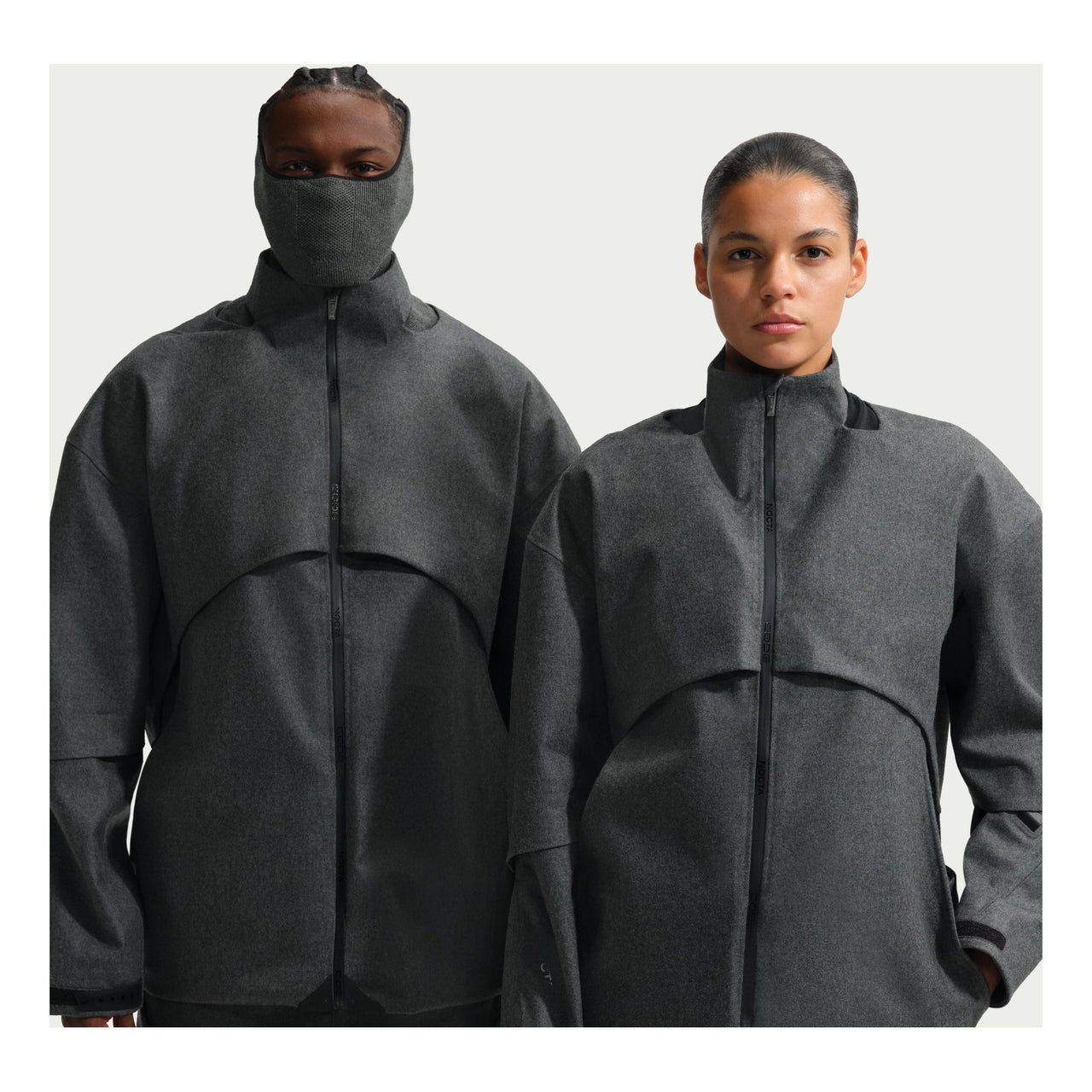 Nike x NOCTA CODE Flow Jacket 'Gray Heather Dark Gray' HQ4472-050
