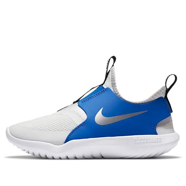 (PS) Nike Flex Runner 'White Blue' AT4663-014