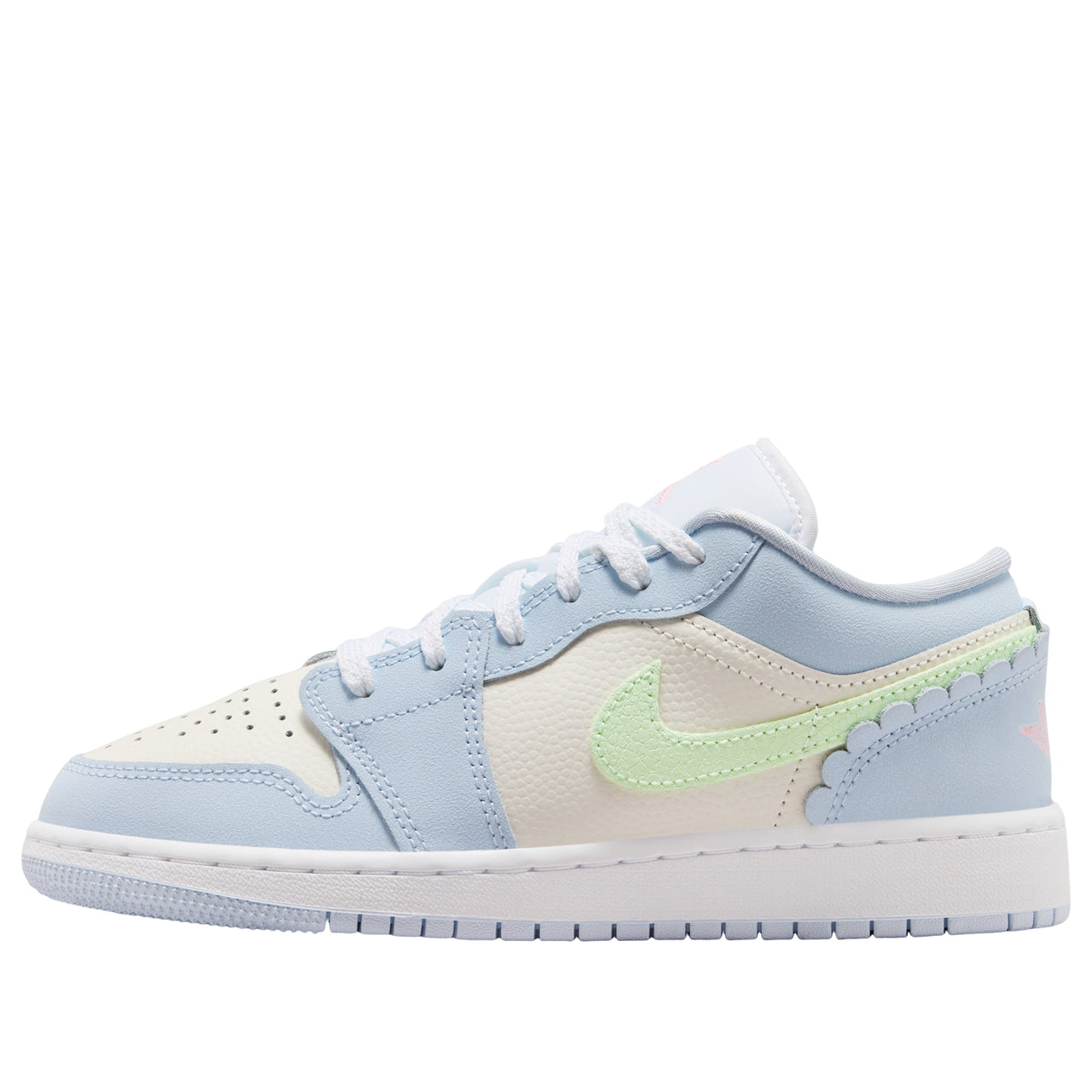 (GS) Jordan 1 Low SE 'Half Blue Sail Vapor Green' IB7113-403