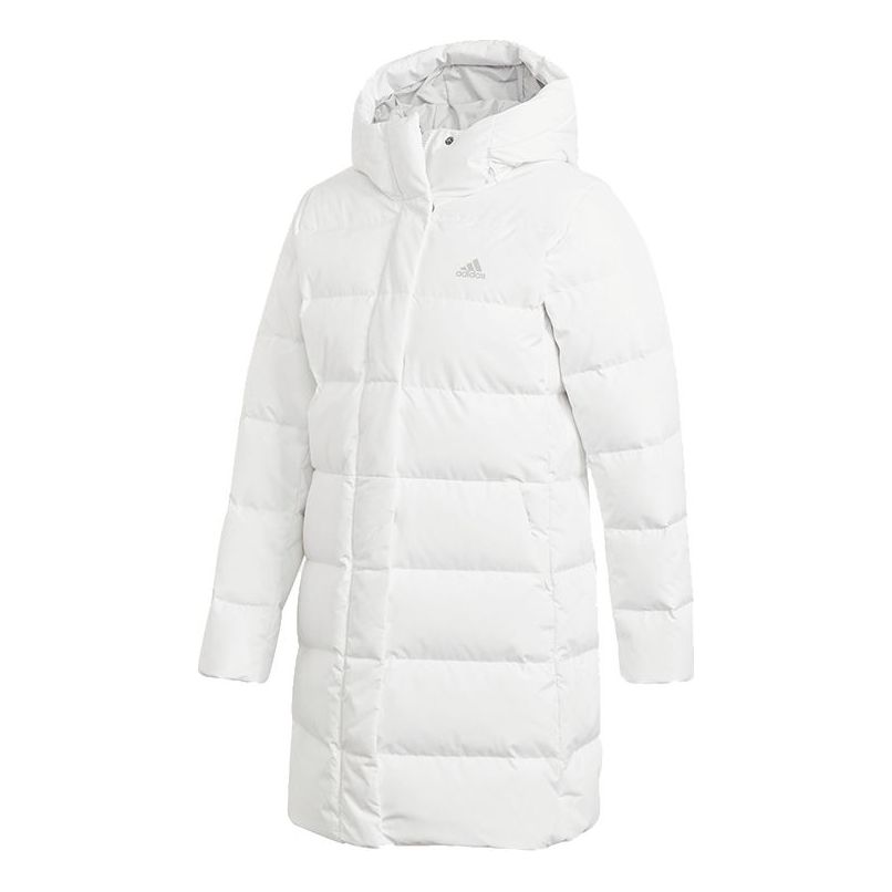(WMNS) adidas Outdoor MID Down Coat 'White' GE9992