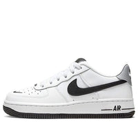 (GS) Nike Air Force 1 LV8 'White Black Mini Swoosh' CT5531-100