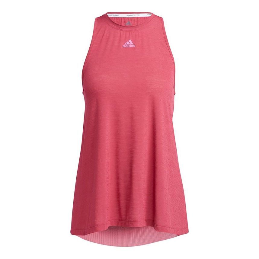 (WMNS) adidas Dance Tank Yoga Gym Loose Breathable Round Neck Sports Pink Vest GM2767