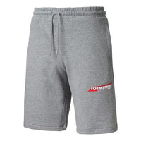 PUMA Club Shorts 'Grey White Red' 597479-03