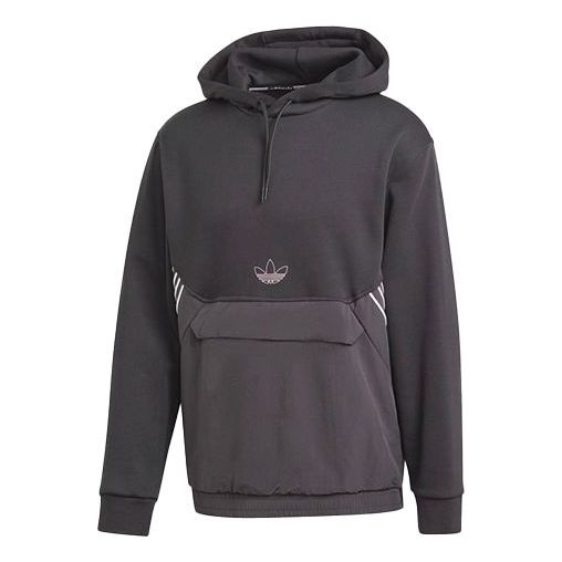 adidas originals Tlm 02 Hoodie Casual Sports Hoodie Pullover Black GD5799