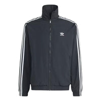 adidas Adicolor Woven Firebird Track Top Asia Sizing 'Black' IT2491
