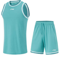 Li-Ning Basketball Competition Suits 'Teal' AATU017-6