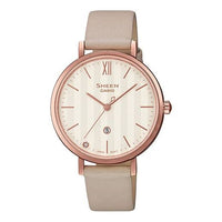 CASIO SHEEN Waterproof Quartz Sapphire Crystal Pink Analog SHE-4539CGL-7AUPR