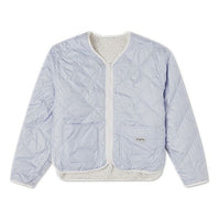 (WMNS) Converse Reversible Solid Color Sports Hoodless Padded Clothes Milk White 10022733-A02