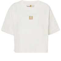(WMNS) Timberland Logo T-Shirt 'White' A5RZX-CM9