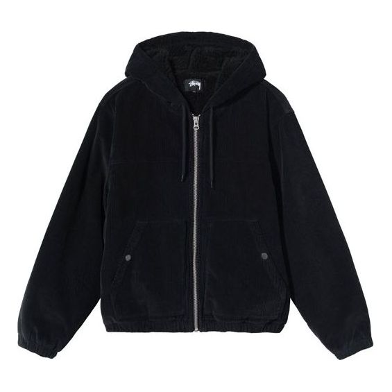 Stussy Cord Work Jacket 'Black' 115605