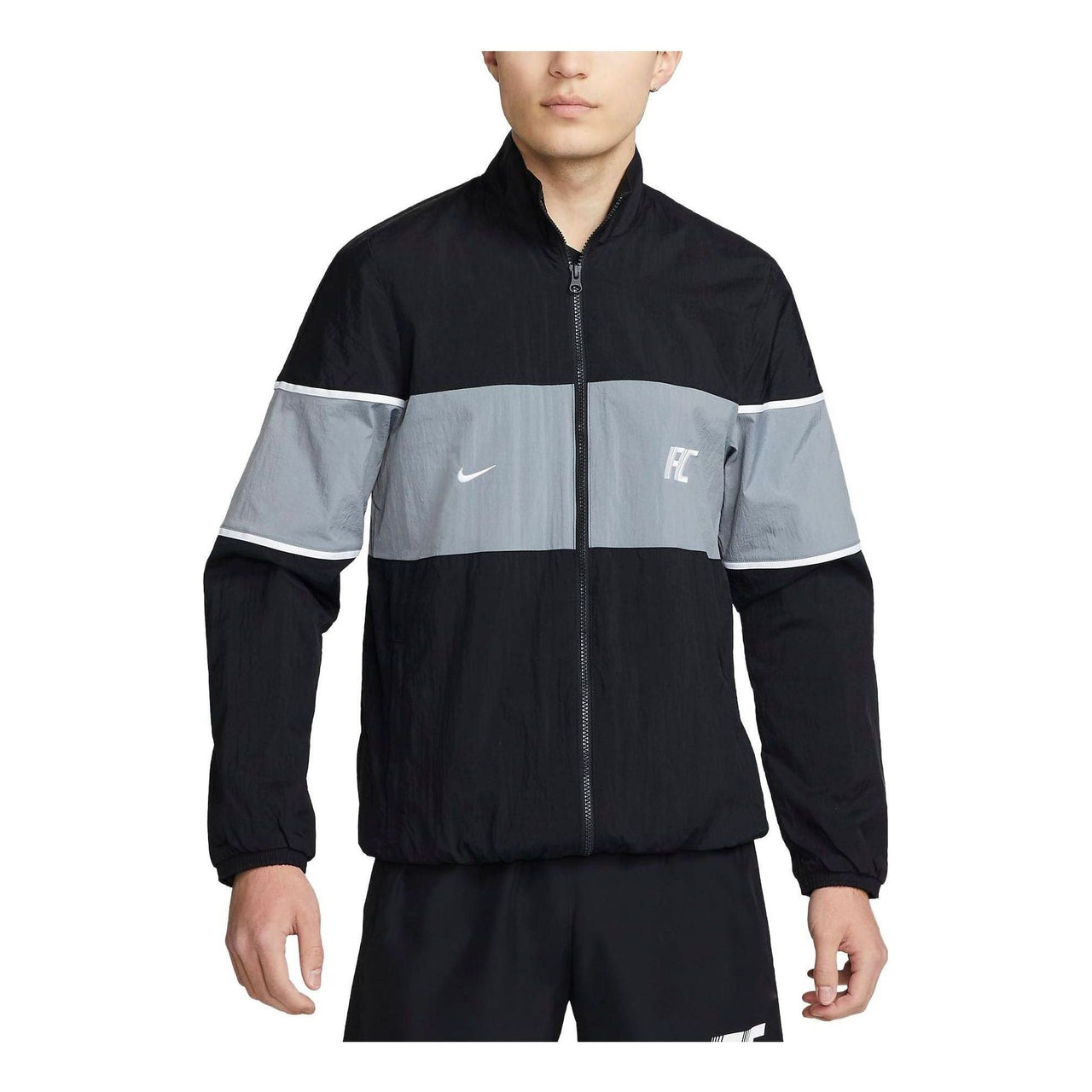 Nike Repel F.C. Soccer Track Jacket 'Black' DV9774-010