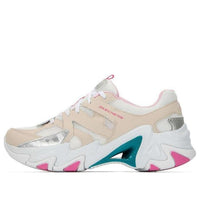 (WMNS) Skechers Stamina V3 'Cream White Purple' 896071-NTMT