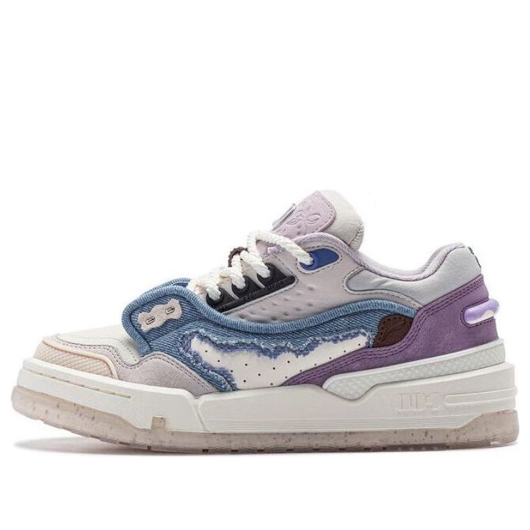 (WMNS) Li-Ning 001 BTC Mega 'White Blue Purple' AGCU004-3