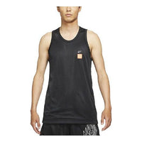 Men's Nike KD Durant Basketball Sports Printing Breathable Black Vest CV2408-010
