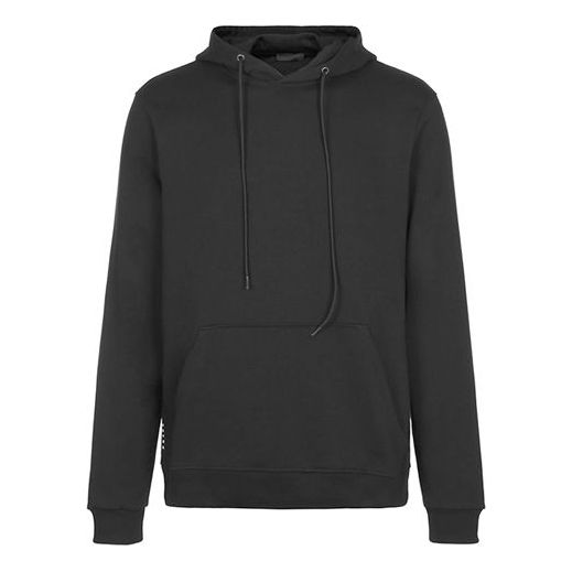 Men's PRADA hooded Pullover Long Sleeves Navy Blue SJN253-Q86-F0008