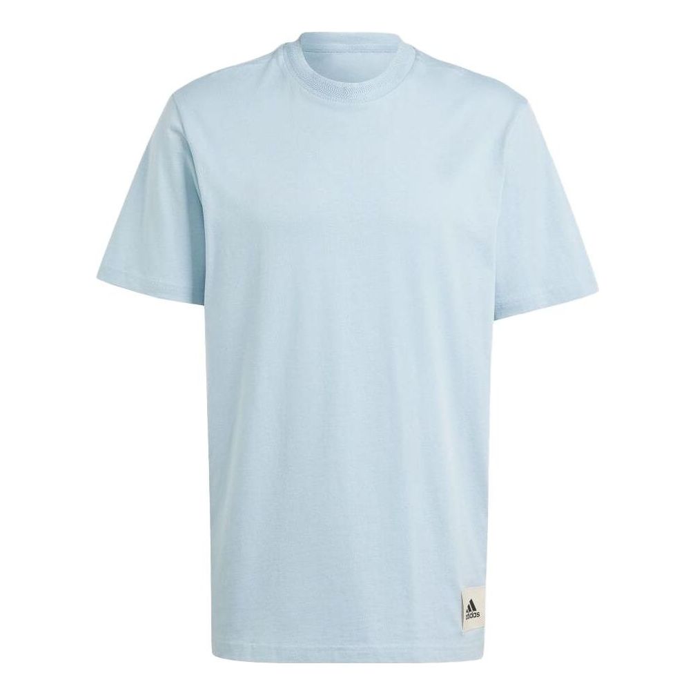 adidas Lounge Tee Asia Sizing 'Wonder Blue' IM0483