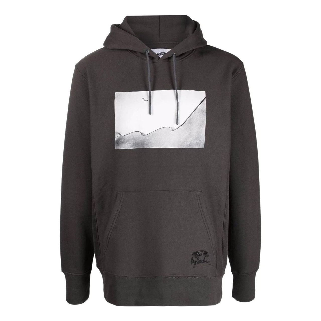 Vans Vault X Ray Barbe Raven Print Pullover Hoodie 'Black' VN0A7PJ1RVNFB