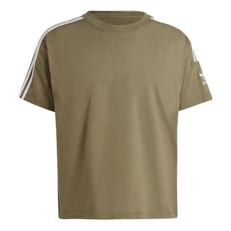 adidas originals Adicolor Parley T-shirt 'Olive Strata' HR8944