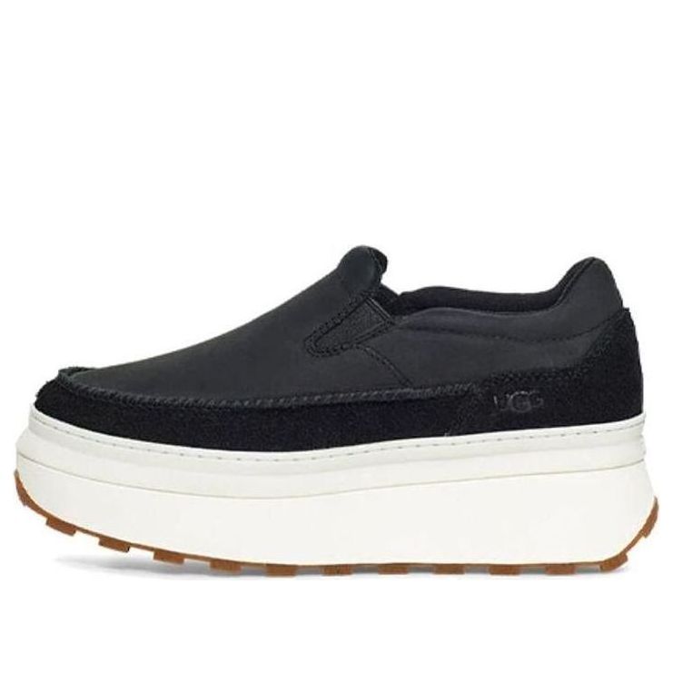 (WMNS) UGG Marin 'Black White' 1123290-BLLE