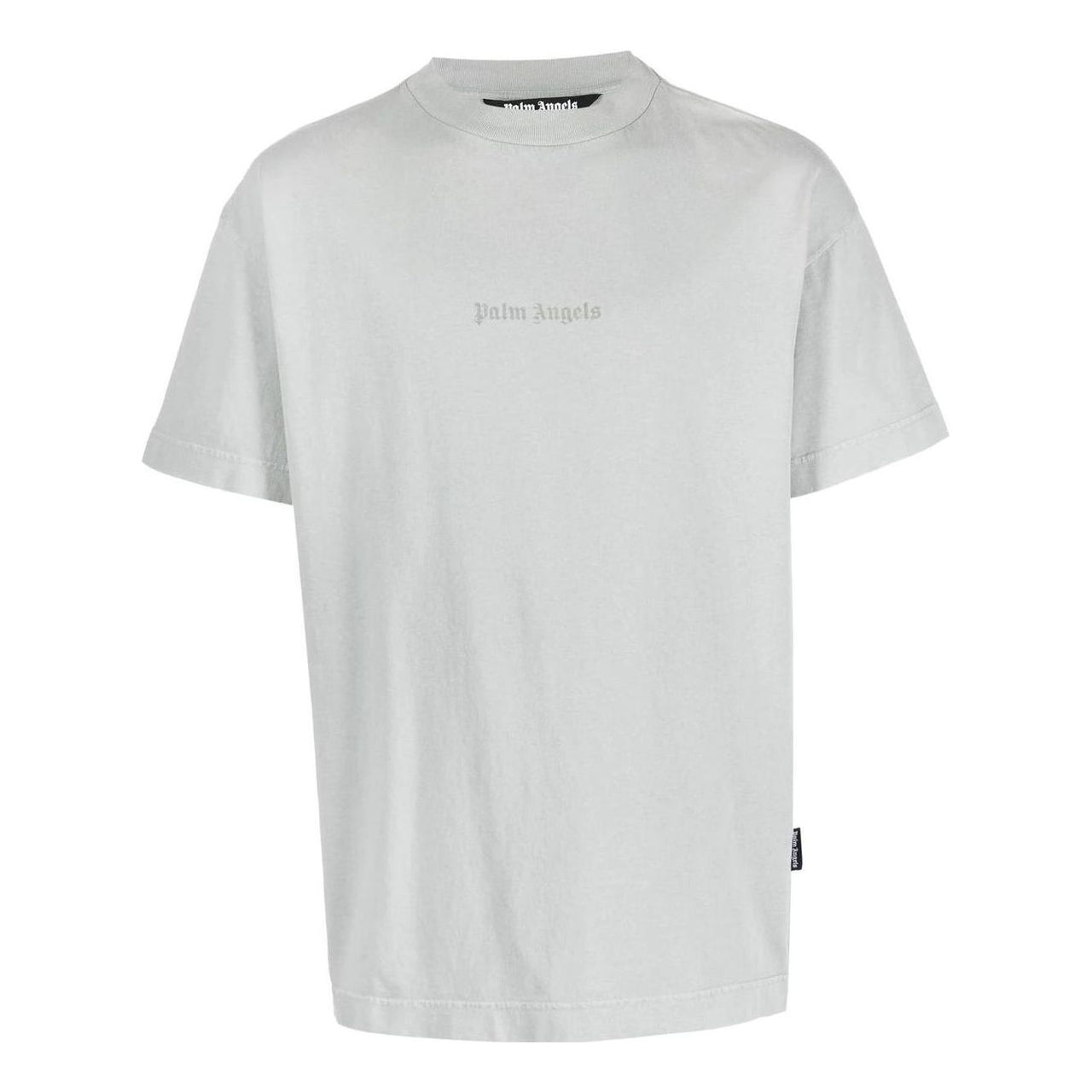 تيشيرت Palm Angels Reverse Logo T-Shirt "رمادي فاتح" PMAA001S23JER0040505