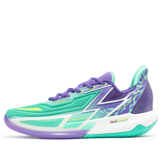 361 Degrees Big3 4.0 Quick Pro 'Teal Green Purple' 672321109F-1
