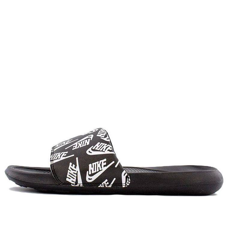 Nike Victori One Slide 'Repeat Logo - Black White' CN9678-008