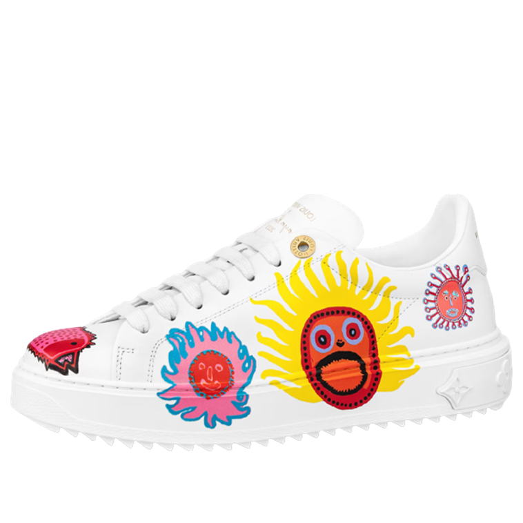 (WMNS) حذاء رياضي Time Out من LOUIS VUITTON x YK ACADEMY باللون الأبيض مع أيقونات 1ABD7Z