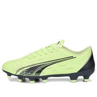 (WMNS) PUMA Ultra Play FG AG 'Green Black' 107090-01