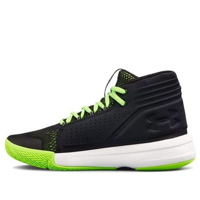 (GS) Under Armour Torch Mid 'Black Green' 3020428-001