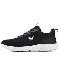 361 Degrees Casual Running Shoes 'Black White' 671832280-3