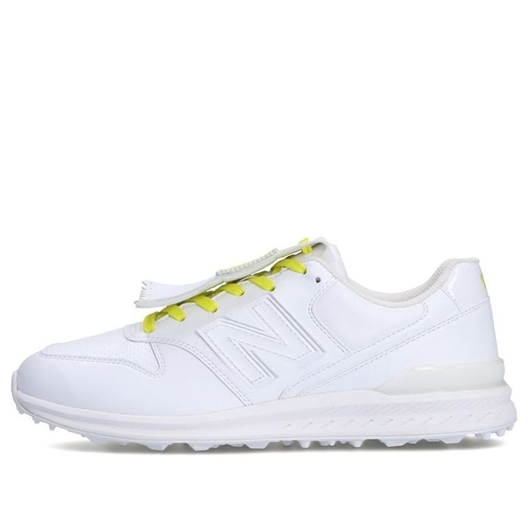 (WMNS) New Balance 996 Series Sneakers White/Yellow WGS996WT
