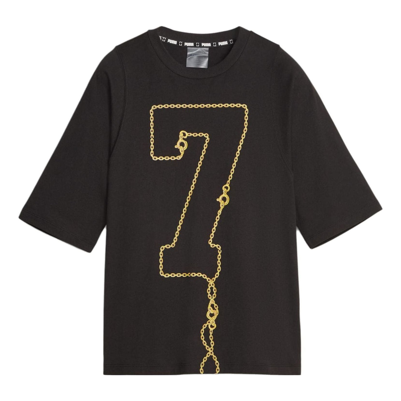(WMNS) PUMA Gold Standard Basketball Tee 'Black' 622169-01