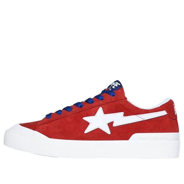 (WMNS) A BATHING APE Mad Sta 'Red White' 1I70-291-013-REDW
