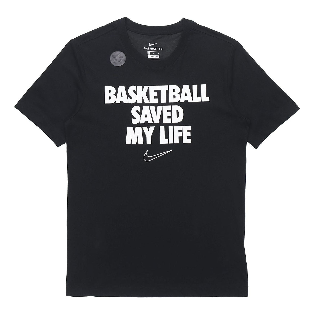 Nike Casual Sports Basketball Round Neck Short Sleeve Black CD1132-010