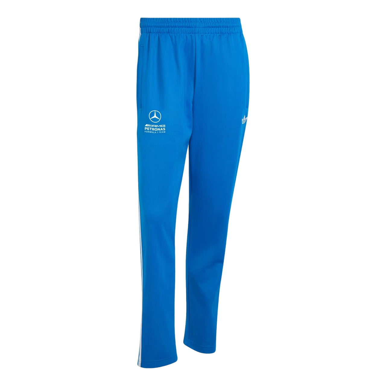 adidas x Mercedes AMG Petronas Formula 1 Team Blue Wonder Track Pant Asia Sizing 'Blue Bird White' KT5174