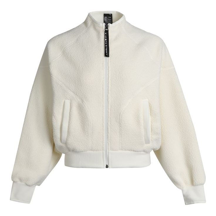 (WMNS) adidas Cover Up Knit Athleisure Casual Sports Stay Warm Jacket White GH7364