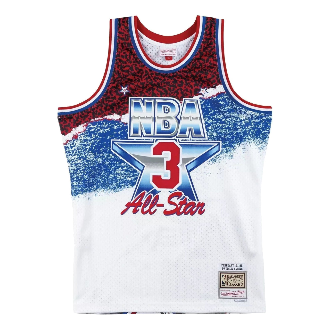 Mitchell & Ness x NBA All Star 1991 East Swingman Jersey 'Patrick Ewing 3 ' SMJYNG18428-ASEWHIT91PEW