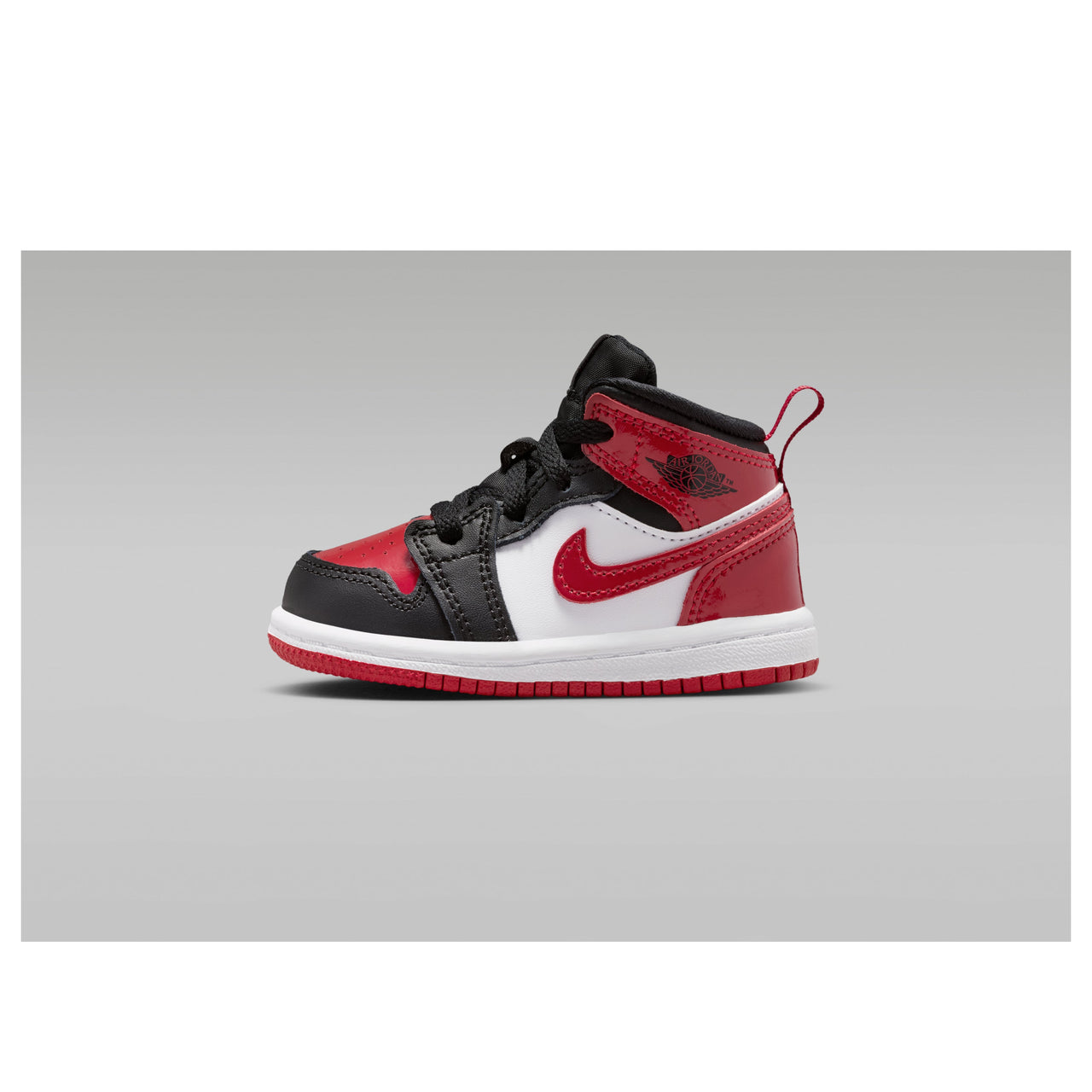 (TD) Air Jordan 1 Mid SE 'Patent Bred Toe' HV4729-006