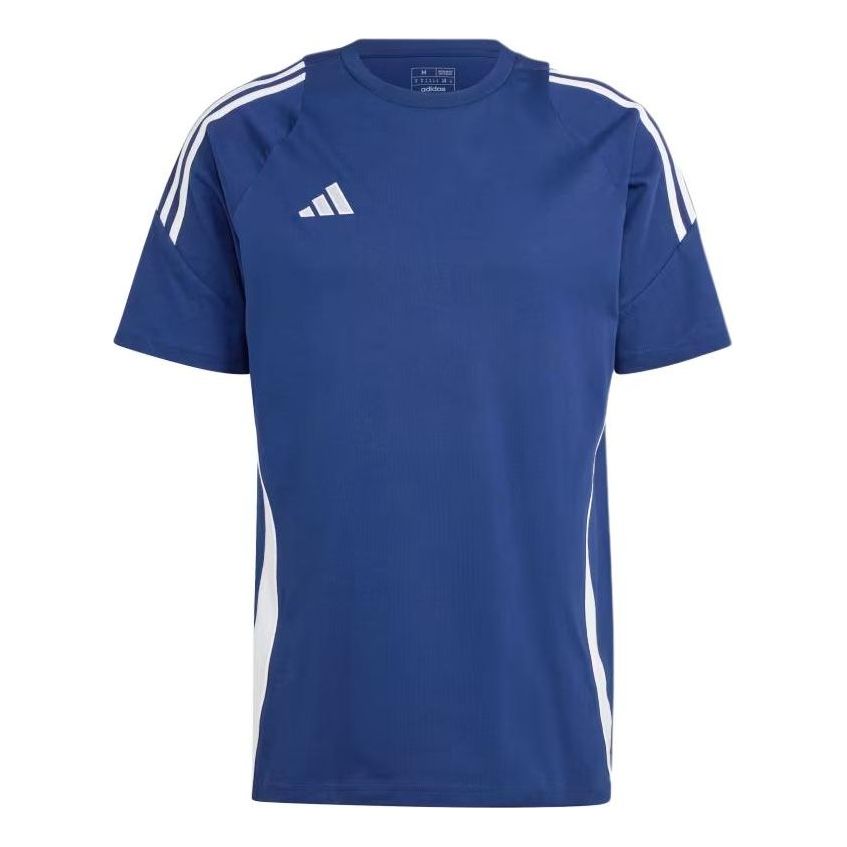 adidas Tiro 24 Sweat T-Shirt Asia Sizing 'Navy Blue' IR9347