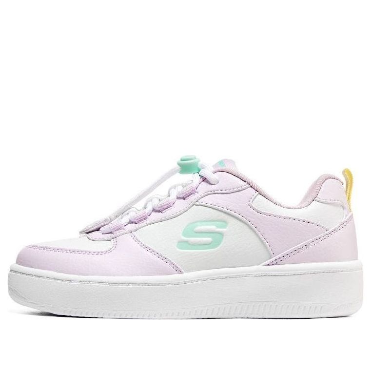 (GS) Skechers Sport Court 92 'Pink White' 319499L-WLV