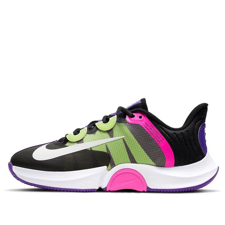 (WMNS) Nike Court Air Zoom GP 'Fierce Purple Liquid Lime' CK7580-002
